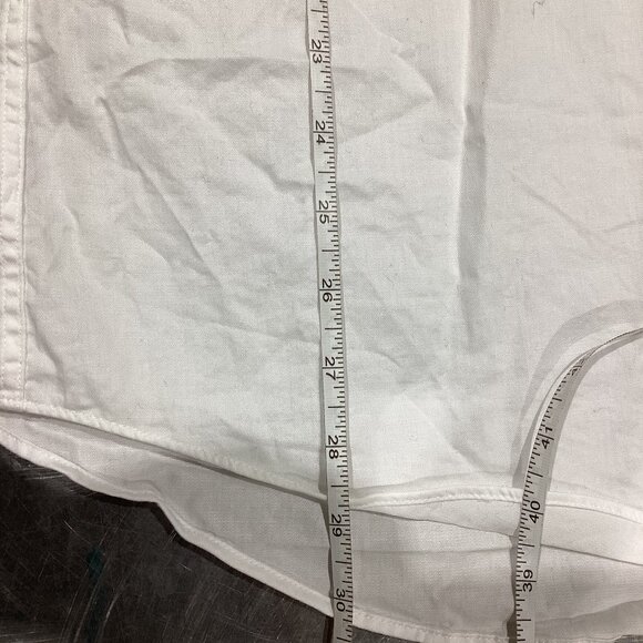Calvin Klein White Button-Down Dress Shirt - Picture 4 of 6